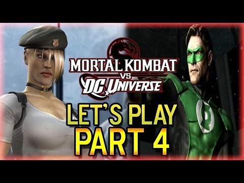 Mortal Kombat VS DC Universe Let's Play Part 4 "Big Green Stick?"
