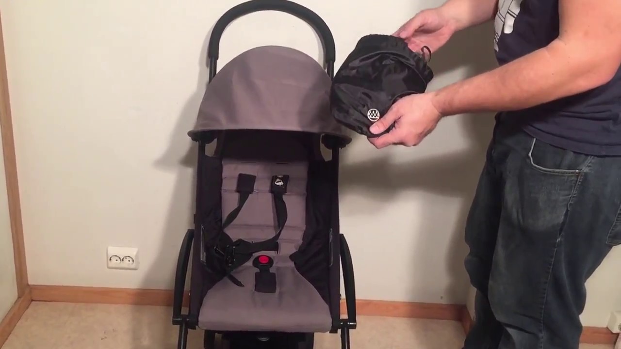 How to Use / Attach the Rain Cover on a Babyzen Yoyo (older model)