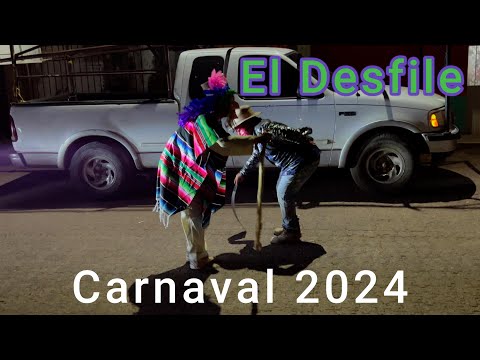 Michoacán-Estación Queréndaro y su Carnaval 2024. (El Desfile)
