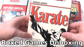 Atari 2600 & 7800 Boxed Lot - The No Swear Gamer