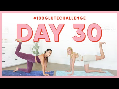 Day 30: Donkey Kicks! | 100 Glute Challenge w/ Gypset Goddess