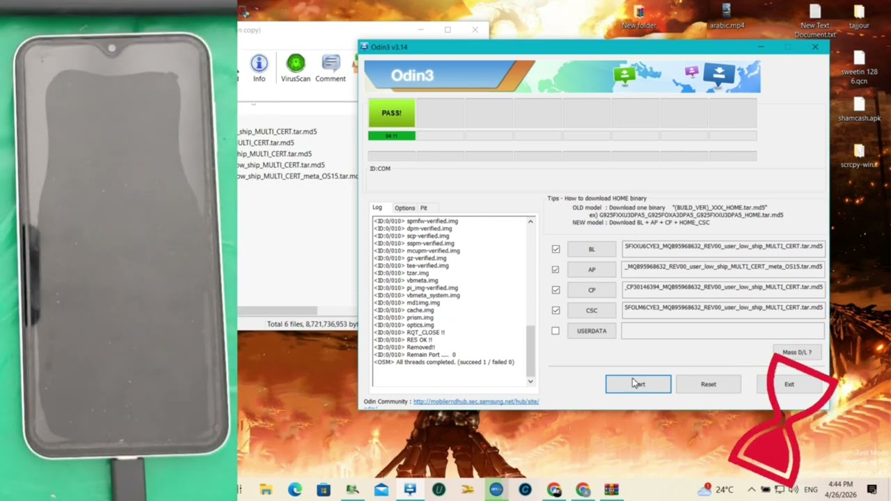 شاهد طريقة التخلص من حساب جوجل لجهاز Samsung A15 A155F U6 اصدار 14 خلال دقائق