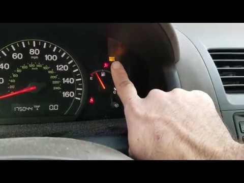 How to reset the maintenance required light on your 2003-2007 Honda accord