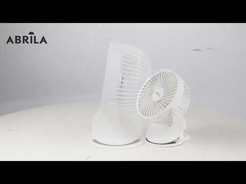 Vídeo de Peñafiel Ventilador de Sobremesa con Pinza Inalámbrico Fabrilamp