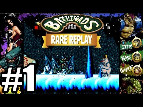 Rare Replay - BATTLETOADS: ARCADE Gameplay Walkthrough Part 1