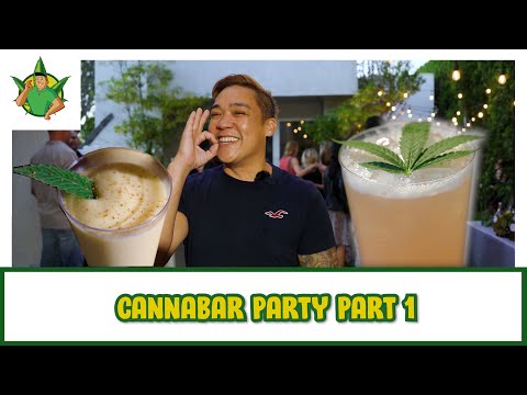 Filipino Cannabis Guy - Cannabar Party Part 1