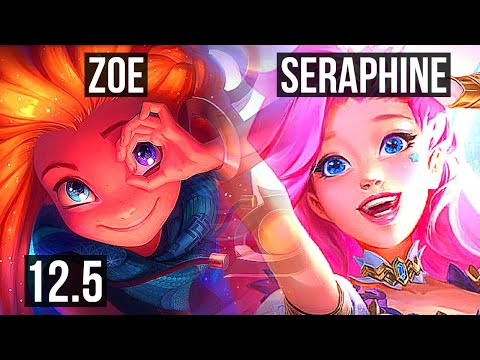 ZOE vs SERAPHINE (MID) | 3/0/7, 1.7M mastery, 600+ games | EUW Master | 12.5