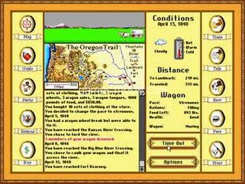 The Oregon Trail Nintendo DS