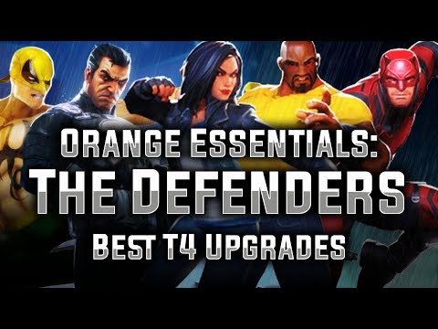 Orange Essentials: Ep. 09 - The Defenders - (Sponsored by ClanHQ!) - MARVEL Strike Force - MSF