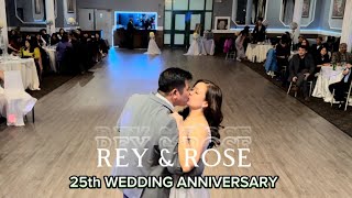 25TH WEDDING ANNIVERSARY ( REY&ROSE GUETA) SDE #sde #weddinganniversary #25thanniversary