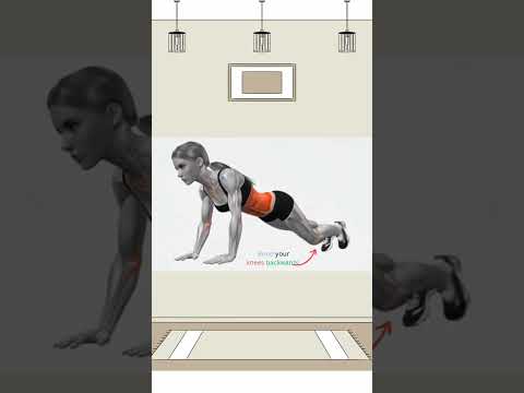 Flatten Your Stomach After Age 40: The Gentle Plank Routine for Beginners #sports #exercise #shorts