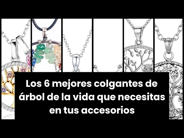 Vídeo relacionado con AEONSLOVE Collar Arbol de la Vida Mujer Colgante Amatista Piedra Natural Colgante Árbol de la Vida Collar Amatista de Cristal Piedras Protectoras Regalo del Día de la Madre