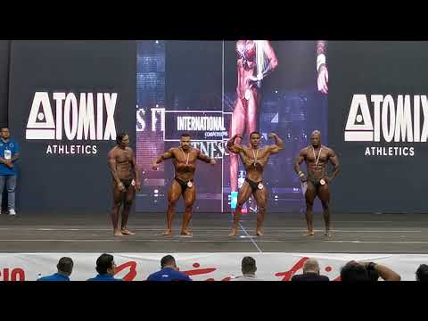 Premiacion Categoría Culturismo Senior hasta 85 k