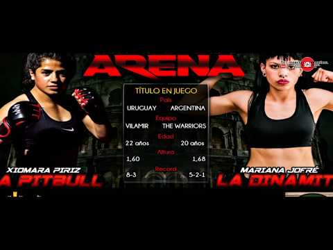 CFU Arena 2019 - Xiomara La Pitbull Piriz Vs Mariana La Dinamita Jofré