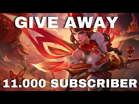 Give Away 2 Legendary Skin Special 11.000 Subscribers ! League of Legends: Wild Rift Indonesia