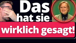 Ich liege am Boden 🤣 Franziska Brantner dreht völlig frei!