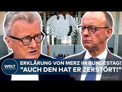 BUNDESTAG: Völlig fassungslos! Jörges zerlegt Merz komplett nach Regierungserklärung!