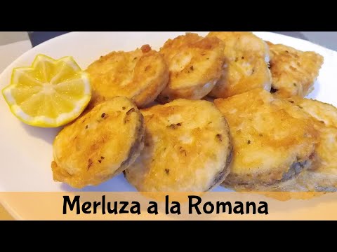 Merluza rebozada a la romana, la más sabrosa - Receta de Pescado - Tonio Cocina #128#