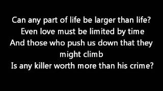 Rush-The Weapon (Part II of Fear) (Lyrics)