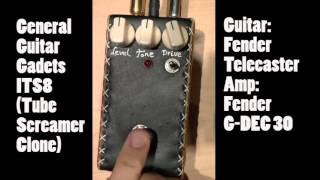 Video thumbnail for General Guitar Gadgets ITS8 - Tube Screamer DIY Clone by LaNauEstudi Valencia
