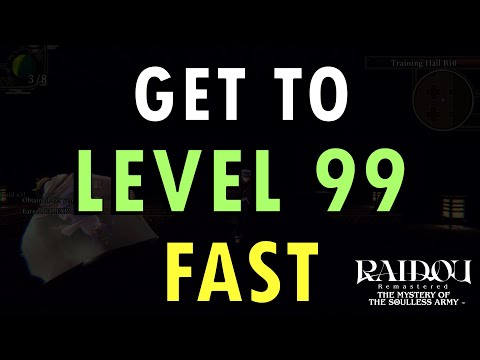 Raidou Remastered – Get to Level 99 Fast (+ Commentary) | Endgame Max Level Guide