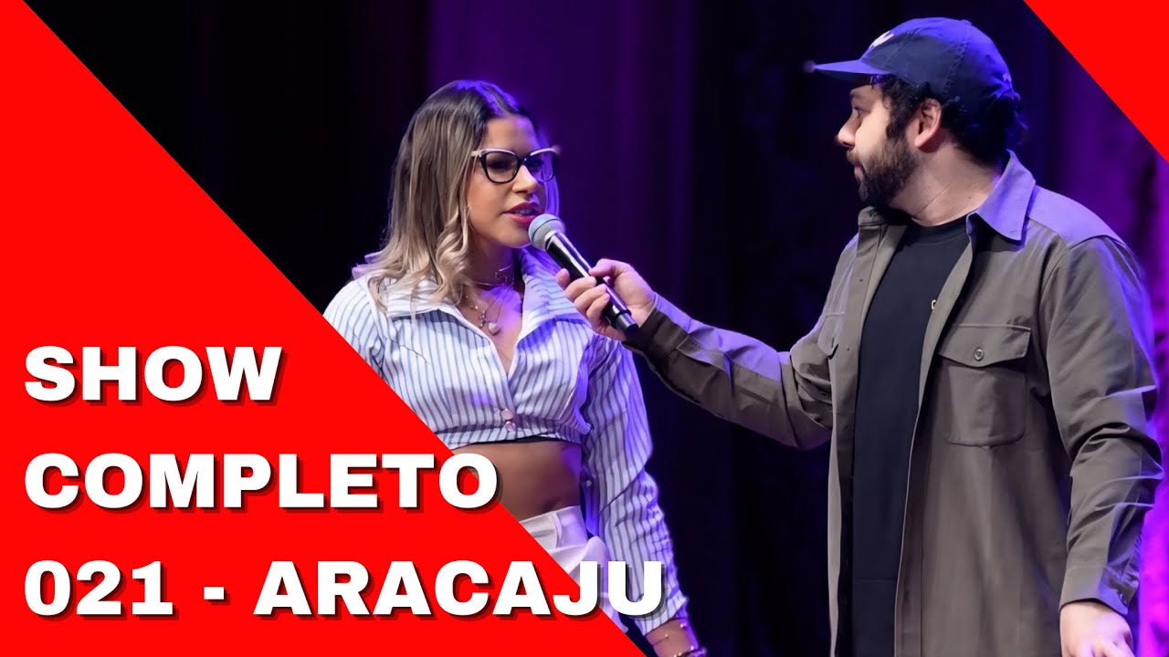 1 HORA DE HUMOR, SHOW COMPLETO DE RAPHAEL GHANEM EM ARACAJU, SOLTEIRAS, MAROMBAS, SOLTEIROS E CASAIS