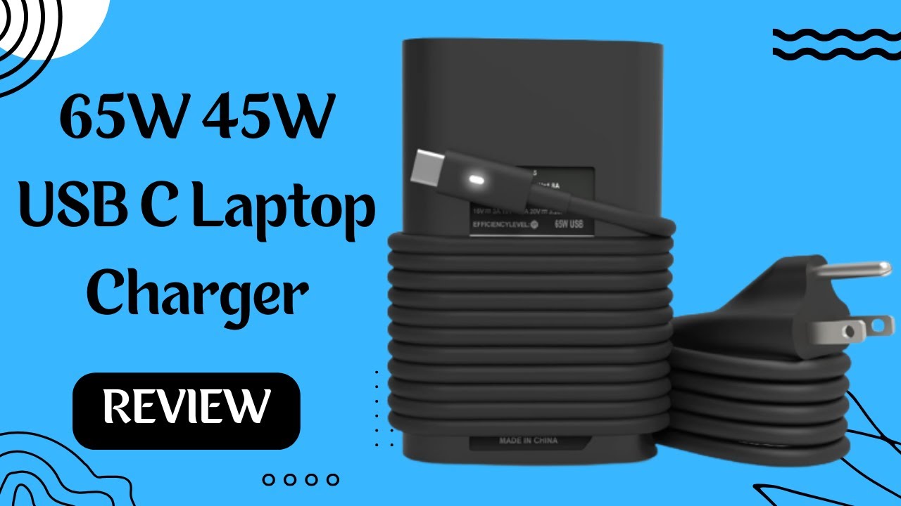 65W 45W USB C Laptop Charger for Dell Latitude Review