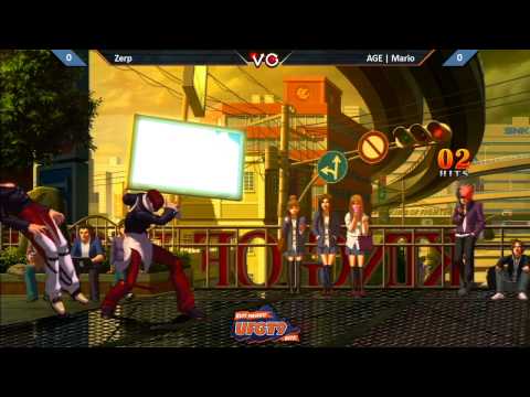 UFGT9 - Zerp Vs. AGE | Mario - KOF XIII Top 15
