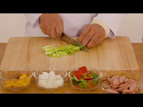 TULIP 10 HOT DOG SAUSAGES - CƠM CHIÊN RAU CẢI