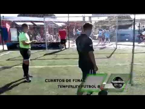 El Trébol Barrio Lauda Cuartos de Final 2017 torneo dvs fútbol 8 temperley