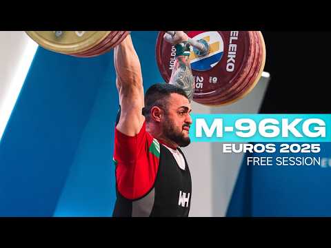 M-96kg European Weightlifting Championships 2025 | Full Session