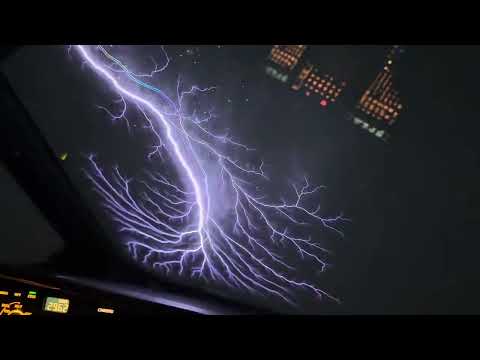 St. Elmo’s Fire in an Airbus A321NEO