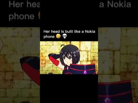 Her head is as strong as Nokia phone