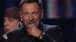 Bruce Springsteen and the E Street Band perform &quot;The River&quot; at the 2014 Induction Ceremony