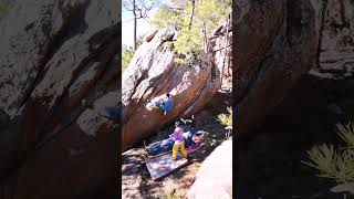 Video thumbnail of El pedal, 7a+. Albarracín