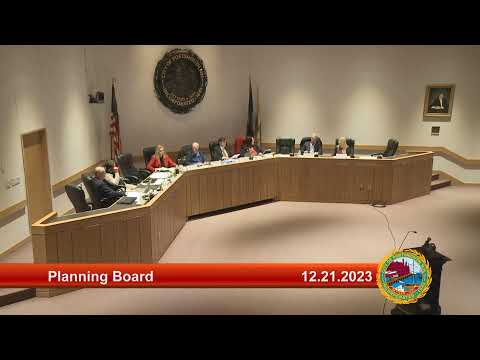 12.21.2023 Planning Board