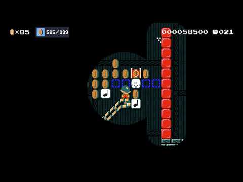 the coin express2 (DON'T MOVE) by SuperHyped 🍄 Super Mario Maker 2 ✹Switch✹ #bhr