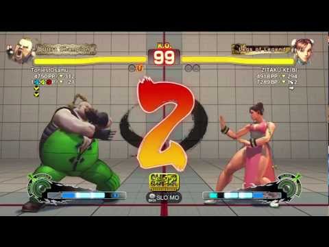 ToniestOsamu (Rufus) vs Y24 (Chun Li) AE2012 Ranked Match *720p HD*