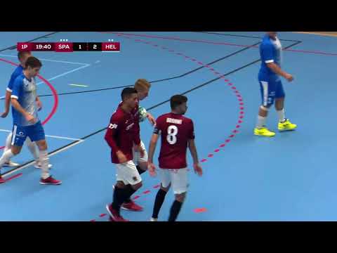 SESTŘIH | 5. kolo 1. Futsal ligy | AC Sparta Praha 17 vs. Helas Brno | 6:2 (2:2)