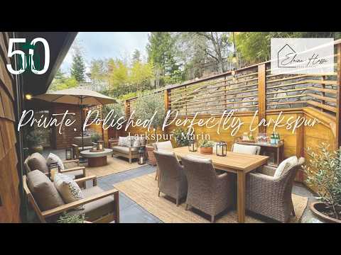 Private. Polished. Perfectly Larkspur. property video