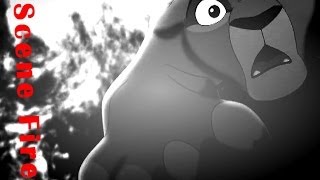 The Lion King 2  Kiara escape of fire HD