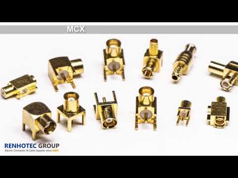 RF Connector BNC, TNC, SMA, SMB, F, N , MCX, MMCX, DIN 1.0/2.3, DIN 1.6/5.6, DIN 7/16, UHF, Mini UHF