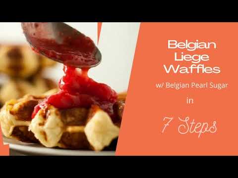 Belgian Liege Waffles Recipe