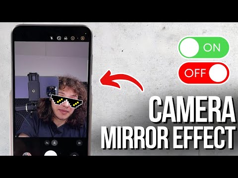 Samsung Galaxy A36 - How to Enable or Disable the Camera Mirror Effect