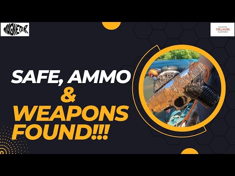 My Best Magnet Fishing | The Most Insane Day Of Magnet Fishing Ever | Safe, Ammo, Guns & More