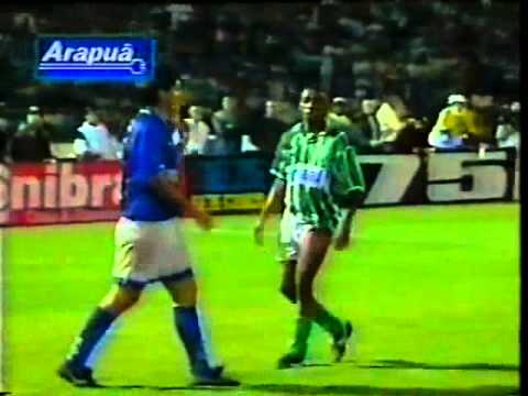 Copa do Brasil 1996   Cruzeiro 2 x 1 Palmeiras Parque Antartica   Final Compacto SBT 19 06 1996