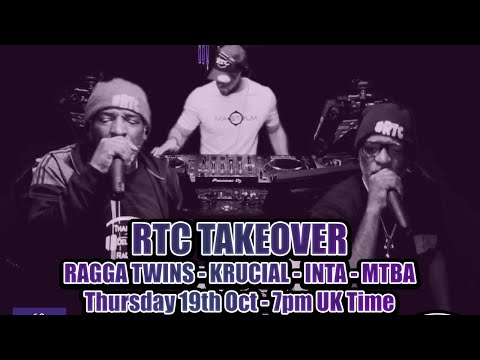 RAGGA TWINS - RTC TAKEOVER - THAMES DELTA RADIO