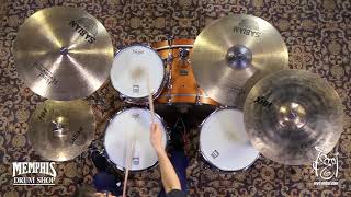 Video thumbnail for Used Sabian 19" HH Medium Crash Cymbal 1860g (U11908-1101318O) by Memphis Drum Shop