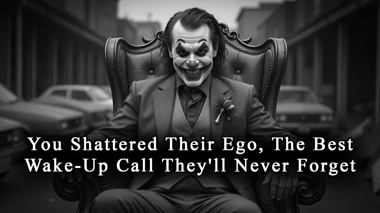 You Shattered Their Ego, The Best Wake-Up Call They'll Never Forget - JOKER SPEECH