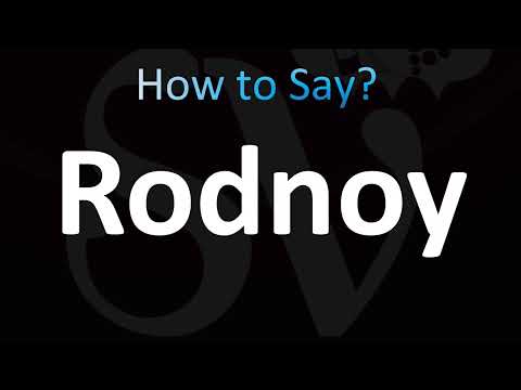 How to Pronounce Rodnoy родной